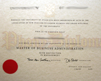 International Canada Fake Diploma With Raised Foil Crest and Embossed Red Seal